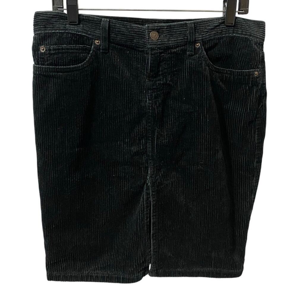 Iron Co Black Corduroy Shorts Size 40 Casual Summer Wear